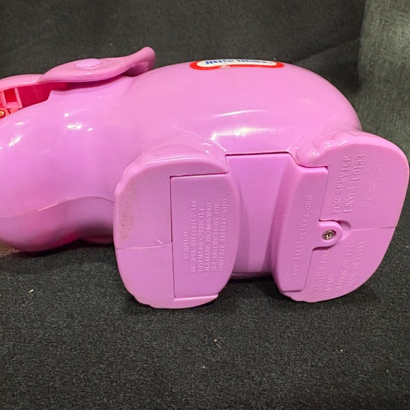 1990s Little Tikes Purple Elephant Glow & Speak Flashlight Animal Works - Picture 4 of 8